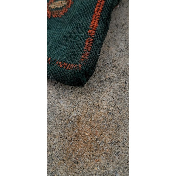 Vtg 1950s Embroidered Tapestry Handbag Purse - Picture 10 of 10